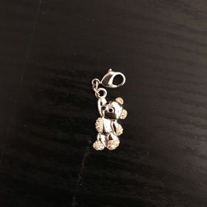 Swarovski bear charm